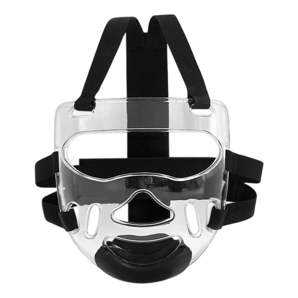 Transparent Taekwondo Mask Face Guard Safety Cover for — product photo 2 of 6