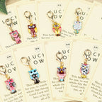 12pcs Charming Owl Keychains — product photo 2 of 6