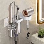Hair Dryer Stand Electric Hair Dryer Wall Shelf — product photo 4 of 6