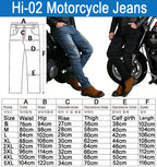 Kevlar Men Black Motorbike Dirt Bike Jeans Offroad — product photo 2 of 6