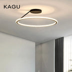 Modern Simple Circle Led Ceiling Chandelier Round Ring — main product photo