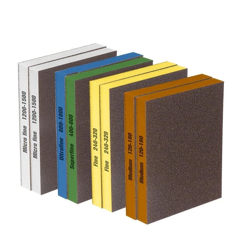 8Pcs Double-Sided Sponge Sanding Pads — main product photo