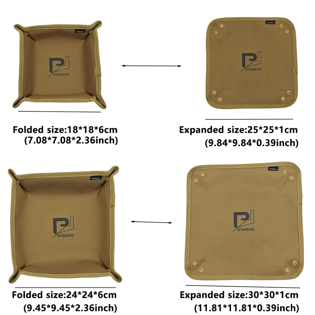 1PC Khaki Office Desktop Storage Tray — product photo 3 of 6