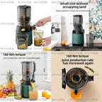 Large Caliber Slow Masticating Juicer High Yield Fruit — product photo 2 of 6