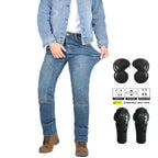 Motorcycle Jeans Men's Casual Workwear Stretch Retro Motorcycle — main product photo