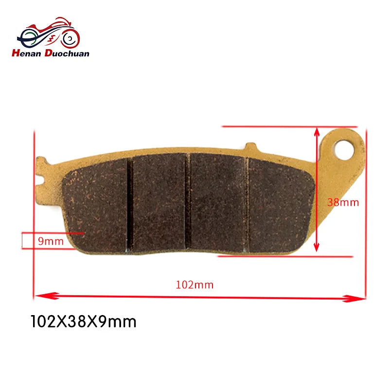 3pair Motorcycle Front Rear Brake Pads Parts For — product photo 2 of 6