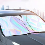 Foldable Front Windshield Sun Shade For Alfa Romeo — product photo 4 of 4
