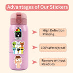 55Pcs Incredibox Sprunki Stickers Sprunki DIY Stickers Scrapbooking