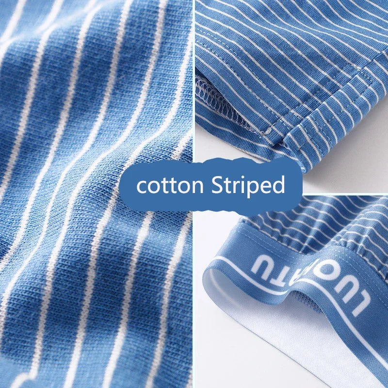 Loose Cotton Briefs Men Boxer Shorts Comfortable Summer — product photo 3 of 6