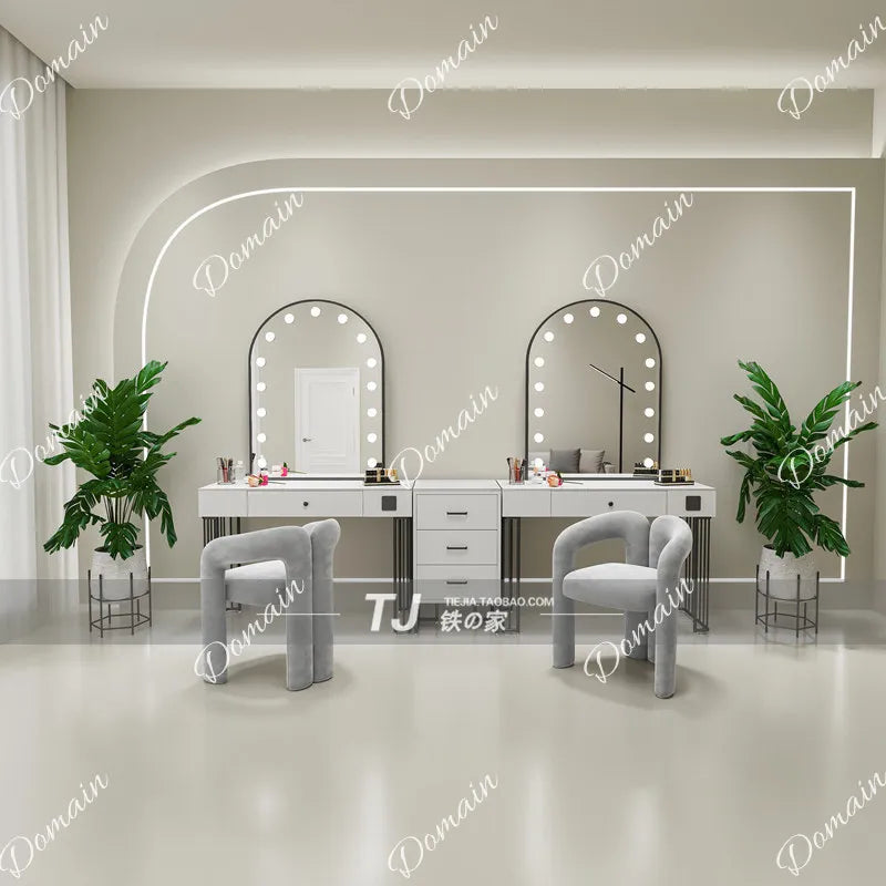 Premium studio professional vanity table with lamp — product photo 2 of 6