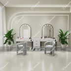 Premium studio professional vanity table with lamp — product photo 2 of 6