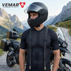 Motorcycle Trouser Suspenders Elastic Adjustable Motorbike Y Back — product photo 2 of 6