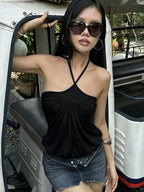 Sisterlinda Fashion Backless Tank Top Women Sexy Hottie — product photo 3 of 6