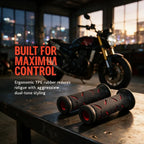 1pair 22mm Motorcycle Rubber Handlebar Grips Non-slip Motorbike — product photo 2 of 6