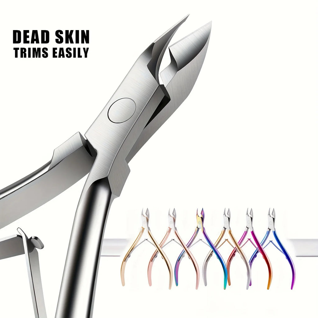 1 Pcs Colorful Scissor Nail Cuticle Nipper Clipper