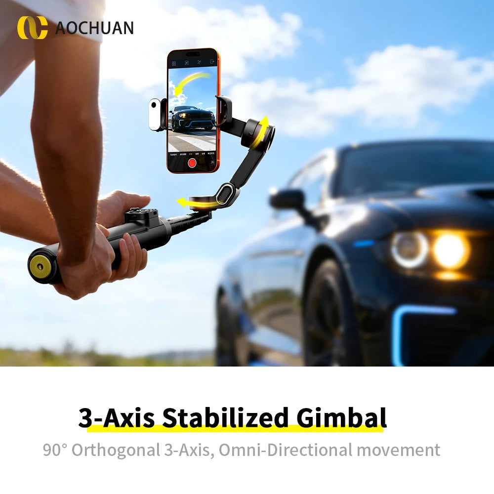 AOCHUAN SmartV3 3-Axis Gimbal for Vlogging — product photo 4 of 6