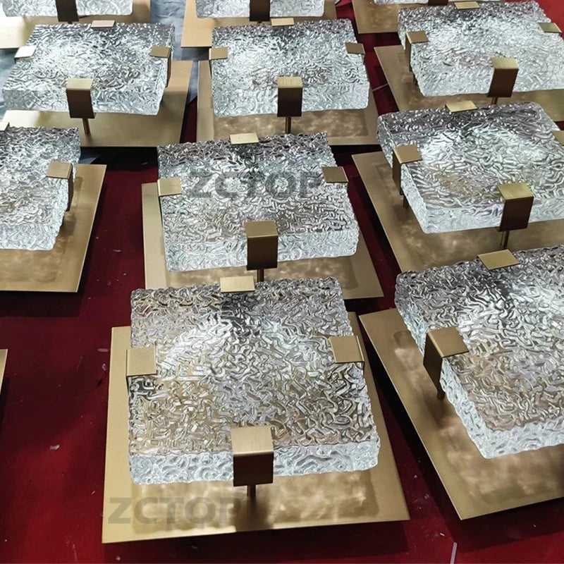 Modern Gold Square LED Ceiling Light 5W — product photo 6 of 6