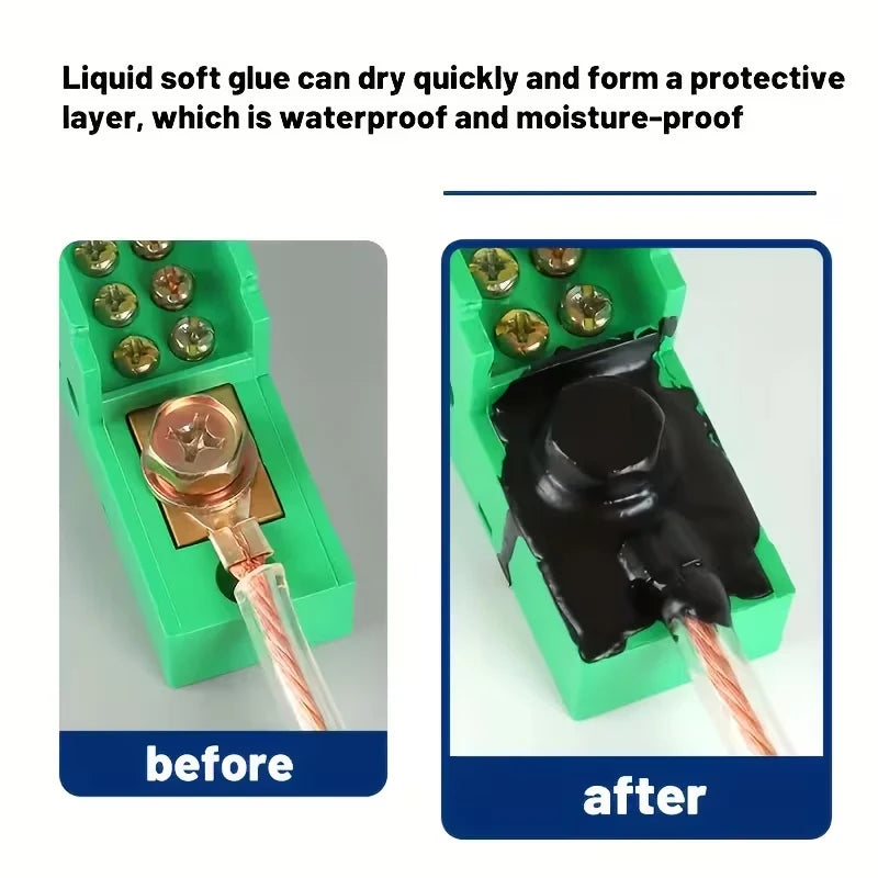 Waterproof Liquid Electrical Tape Rubber Insulation Paste Fix — product photo 5 of 6