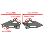 Motorcycle Footrest Foot Peg Mount Bracket Front Left — product photo 2 of 6