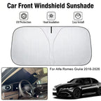 Car Front Windshield Sunshade Cover For Alfa Romeo — main product photo