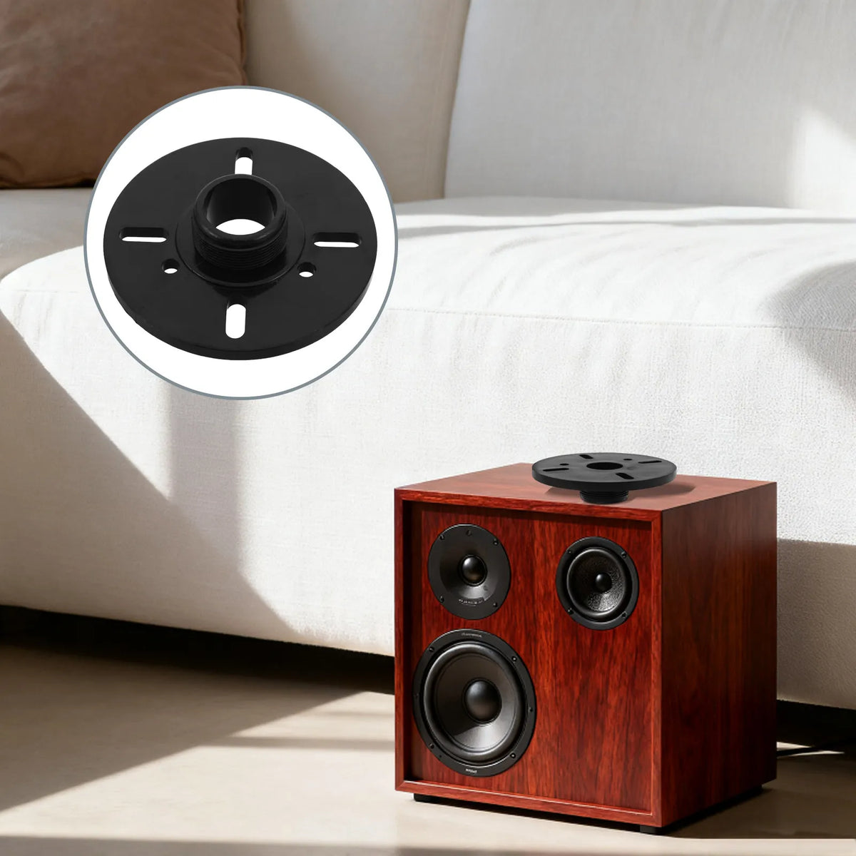 3Pcs High Frequency Tweeter Horn Adapter External Thread — product photo 5 of 6