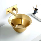 Nordic Style Ceramic Undermount Bathroom Sink Modern White — product photo 3 of 4