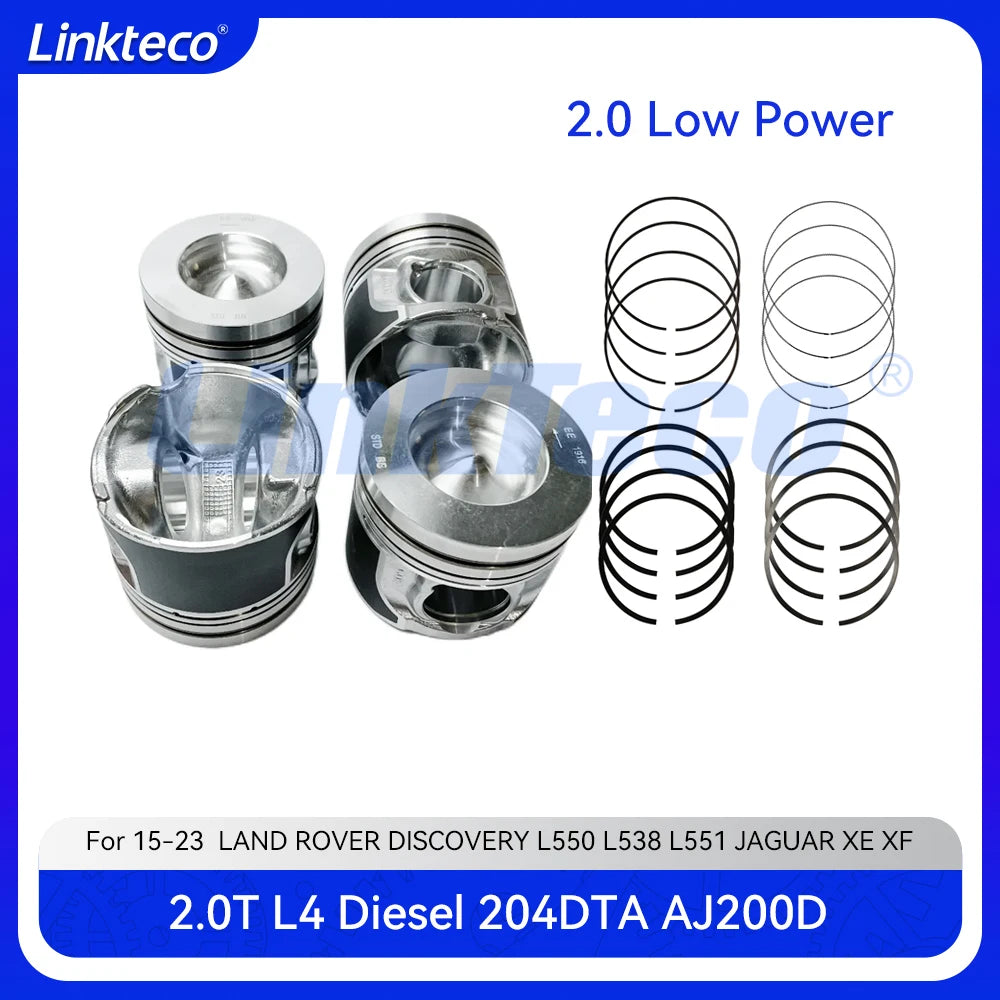 Engine Piston & Piston Rings Set Fit 2.0 — main product photo
