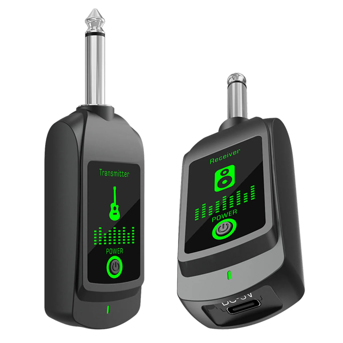 Wireless Transmitter Receiver System 50M Range Rechargeable Audio — product photo 4 of 5
