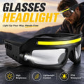 LED Safety Glasses with Rechargeable Light High Visibility — main product photo