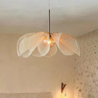 Wabi Sabi Fabric Pendant Light Adjustable Cord Ceiling — product photo 2 of 6