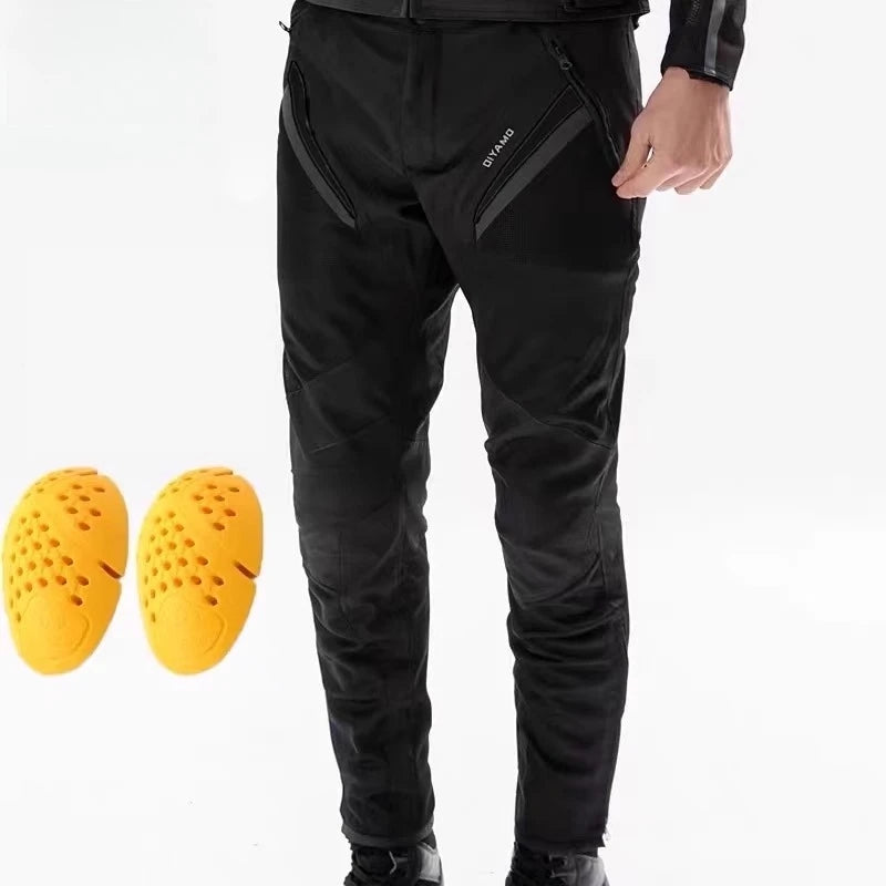 Breathable Motorcycle Men's Pants CE Certified Protective Riding — product photo 2 of 6