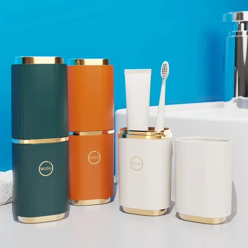 Toothbrush Toothpaste Holder Travel Portable Toothbrush Storage Box — product photo 4 of 6