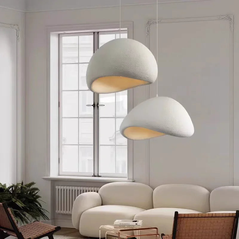 Nordic Wabi Sabi Ceiling Chandelier Modern E27 LED — product photo 2 of 5