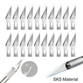 Leather Carving Blades 5/10/20/50/100Pcs SK5 Carbon Steel #11 — main product photo
