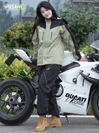 Motorbike Waterproof Riding Suit Rainstorm Prevention Jacket Pants — main product photo
