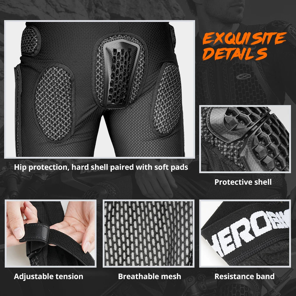 Men's Motorcycle Pants Motocross Racing Moto Armor Pant — product photo 4 of 6