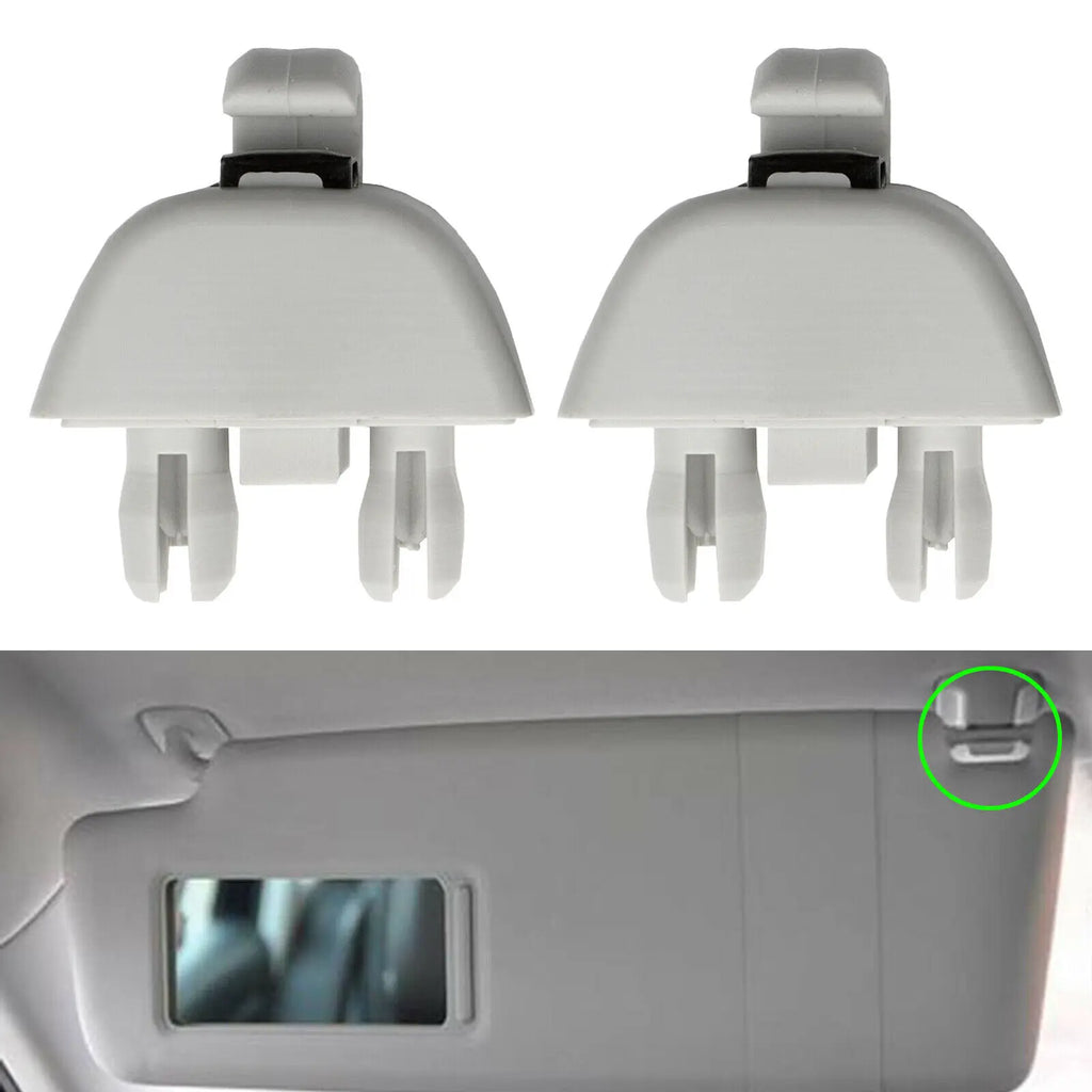2PCS/Set Sun Visor Hook Clips Replacement Clips Fits — main product photo