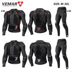 Men Motorcycle Full Body Armor Suit Breathable Mesh — product photo 6 of 6