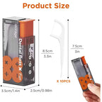 Floss Dispenser Includes 10Pcs Floss Automatic Ejectable Floss — product photo 6 of 6