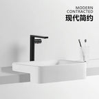 Bathroom Wash Basin Ceramic European Golden Finish for — product photo 4 of 6