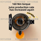 Large Caliber Slow Masticating Juicer High Yield Fruit — product photo 5 of 6