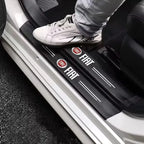 Premium Carbon Fiber Door Sill Sticker Anti Scratch — product photo 3 of 6
