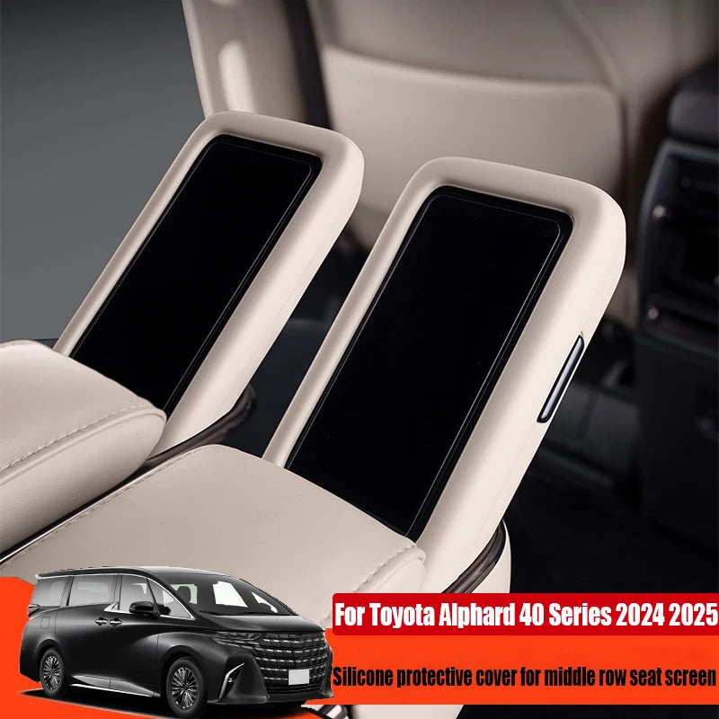 Silicone protective cover for middle row seat screen — main product photo