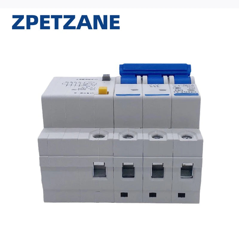 DZ47LE-63 3P+N 400V Mini Leakage Protect Circuit Breaker — product photo 3 of 5