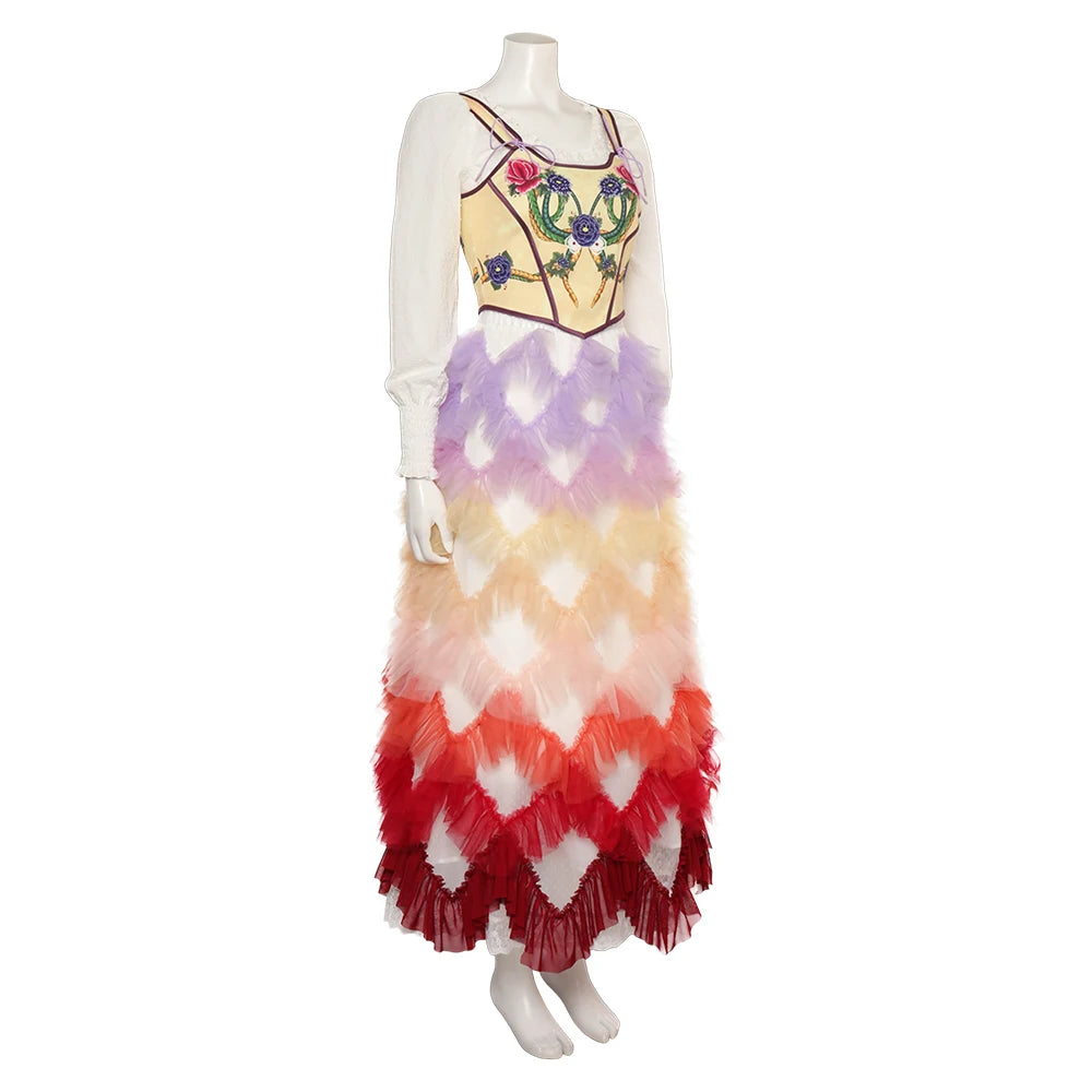 Game Lucy Gray Baird Cosplay Costume Skirt Tops — product photo 5 of 6