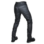 Men's Motorcycle Pants Anti-Fall Windproof Motorbike Elastic Leather — product photo 3 of 6