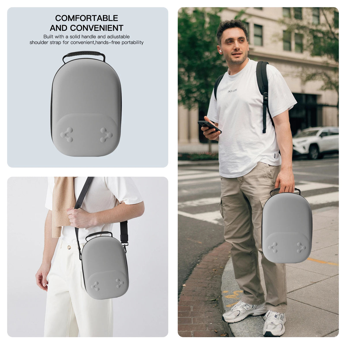 Hard Carrying Case Drop-resistant Portable Storage Bag Travel — product photo 6 of 6
