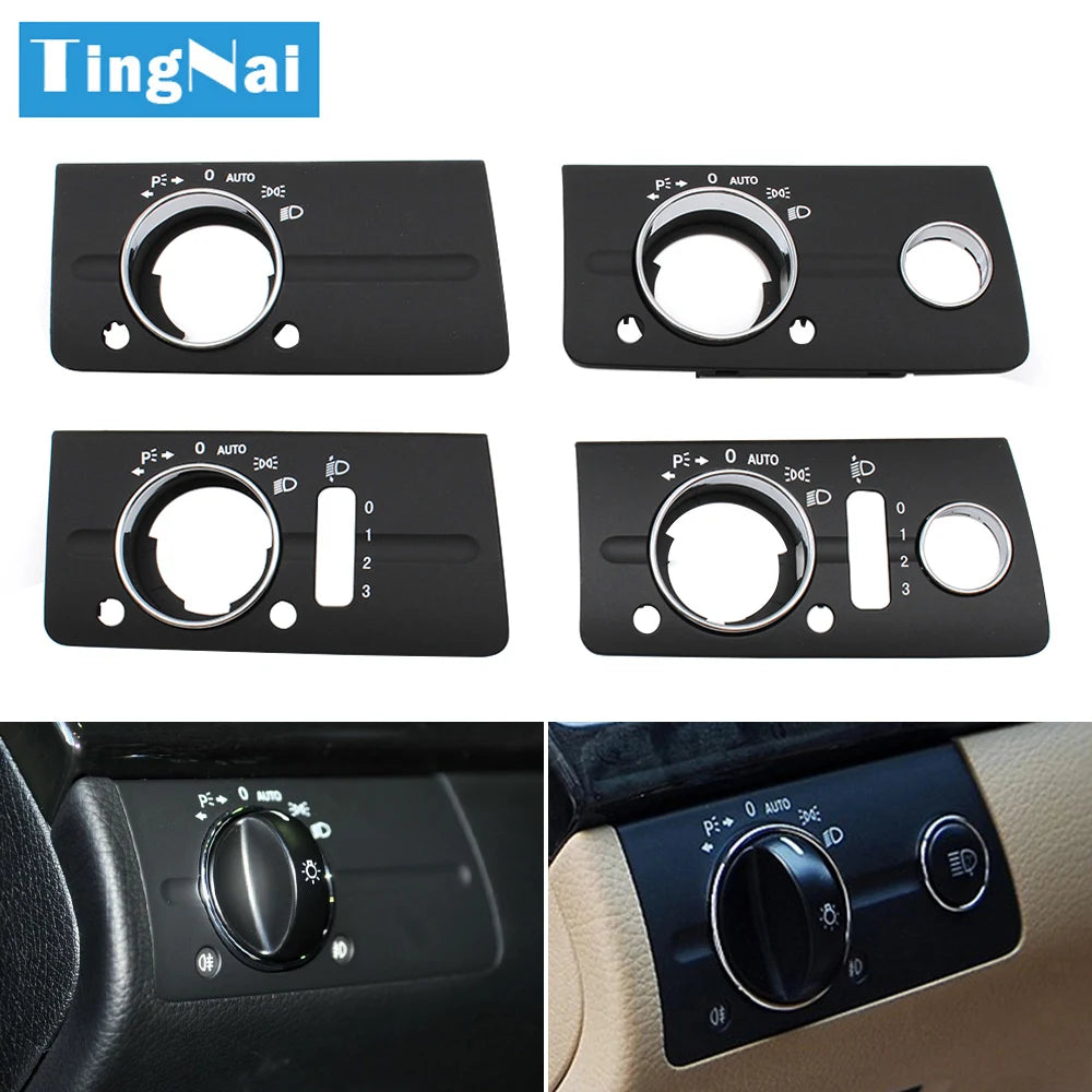 LHD RHD Front Dashboard Headlight Lamp Switch Cover — main product photo