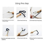 Complete Punch Needle Embroidery Kit Beginner Friendly Plastic — product photo 4 of 6