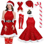 Women Christmas Santa Costume Set — main product photo